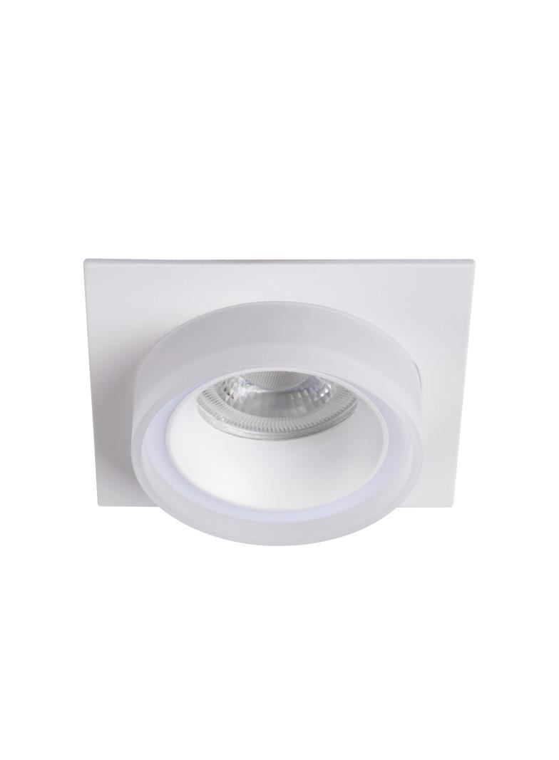 LONVI DSL W/W Oczko sufitowe LONVI DSL W/W kwadratowy stop aluminium tworzywo sztuczne kolor biały 1 35740 KANLUX