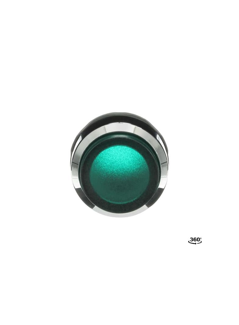 Przycisk wypukły bistabilny zielony podświetlany MP4-11G