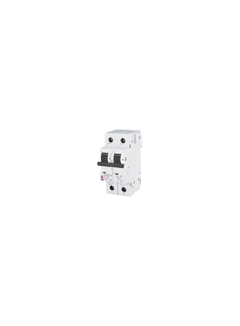 Wyłącznik nadprądowy MAT 10 1P+N C10A 002132714 ETI