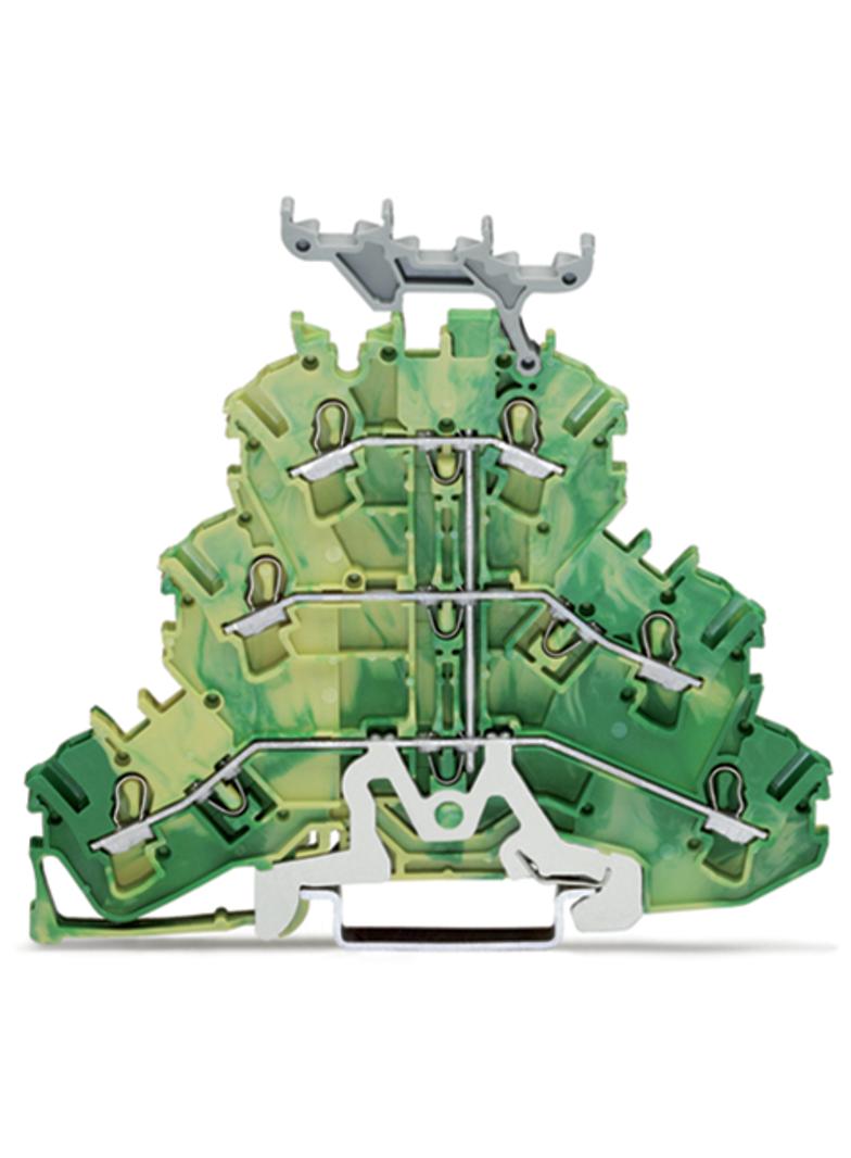 TOPJOBS złączka 3-piętrowa 2,5 mm2 zółto-zielona