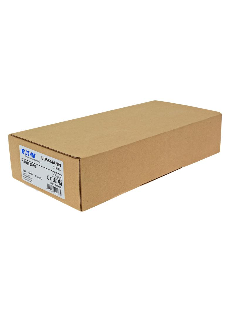63A 690V 1*TN/80 aR INDICATOR FUSE Wkładka szybka 63A AC 690V compact DIN 1 45x58x104 mm, 170M3060 E
