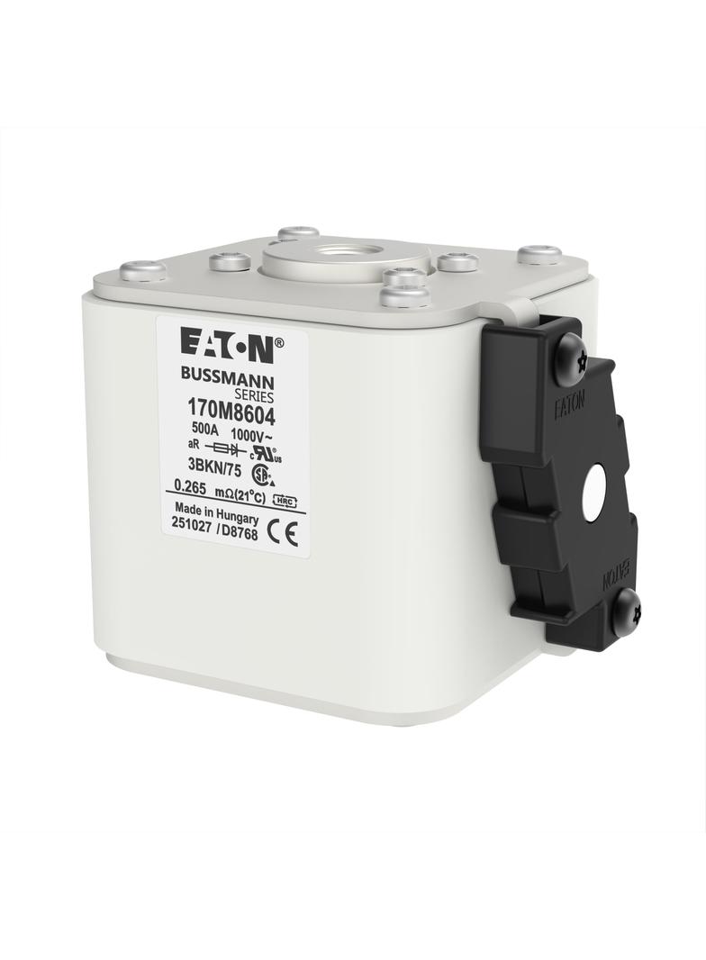 FUSE 500A 1000V 3BKN/75 AR UR Wkładka szybka 500A AC 1000V rozmiar 3 74x92x76 mm aR IEC UL 170M8604