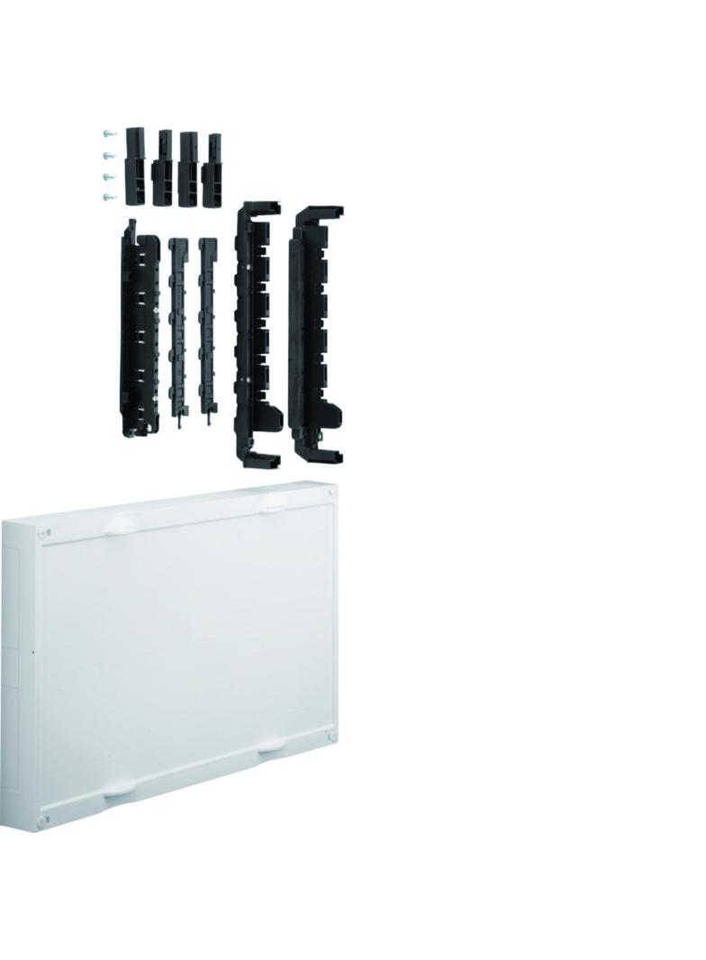 univers N Blok dla szyn zbiorczych poziomych 12x5/10mm 40mm 300x500mm UE22A0 HAGER