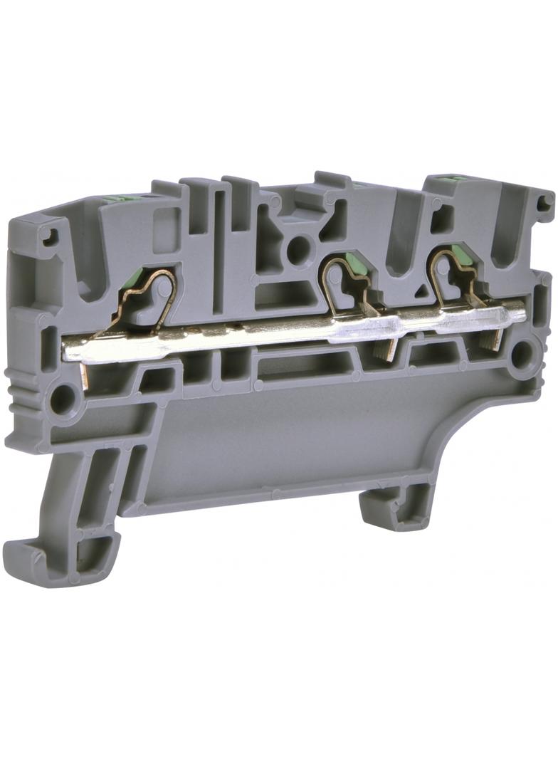 Złączka sprężynowa 2,5 mm2 PUSH-IN 1-wejście, 2-wyjścia (szara) ESH-EFC.2/1+2 003903253 ETI