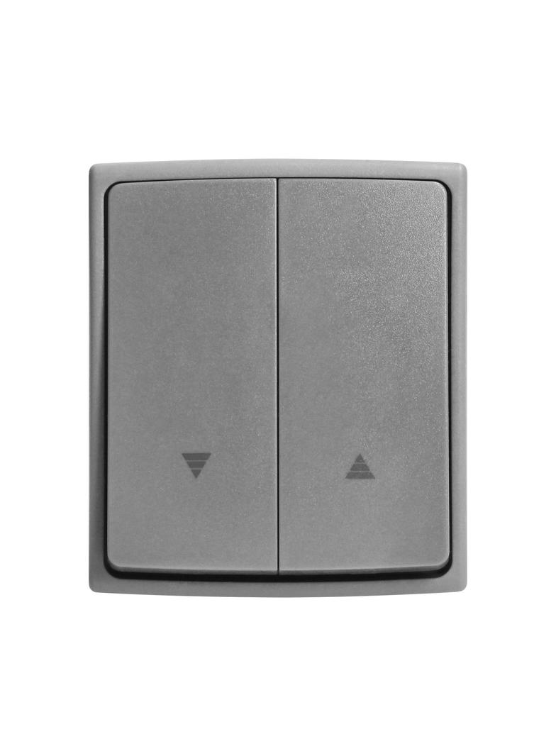 Łącznik roletowy AQUATIC PRO IP55, 10A, 230V AC, Szaro-Grafitowy