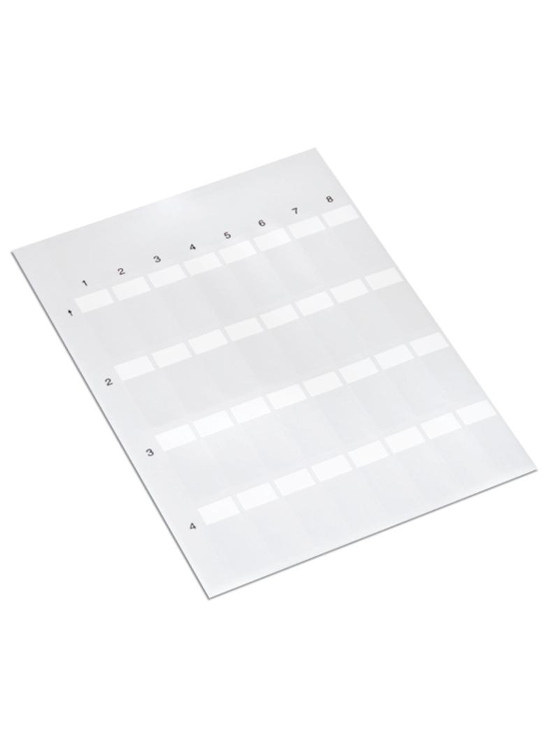 samoprzylepny oznacznik kabla13x21mm z laminacją /25szt./ WAGO
