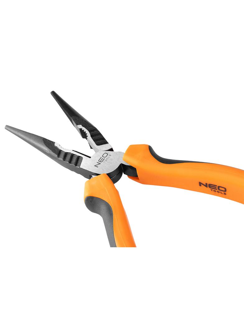 Szczypce wydłużone proste 40% FS 200 mm NEO TOOLS 01-155 GTX Poland