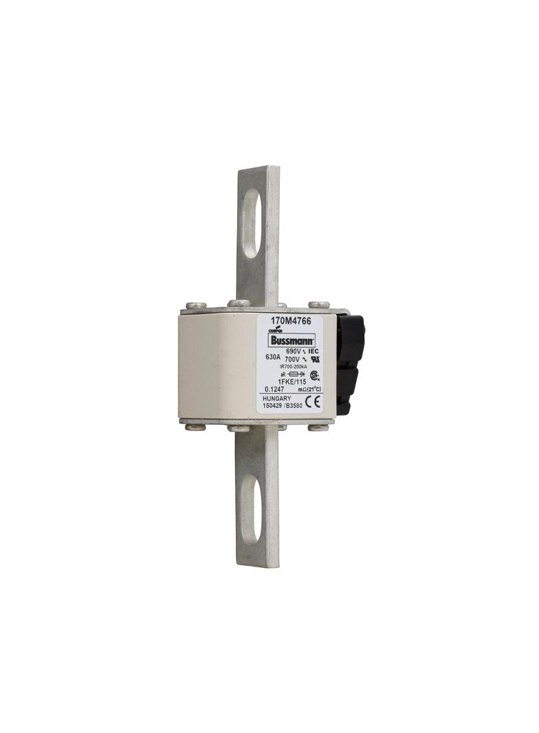 FUSE 630A 690V 1FKE/115 AR UC Wkładka szybka 630A AC 690V rozmiar 1 53x69x136 mm aR IEC UL 170M4766