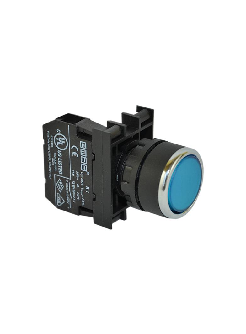 Przycisk kryty 1NO niebieski