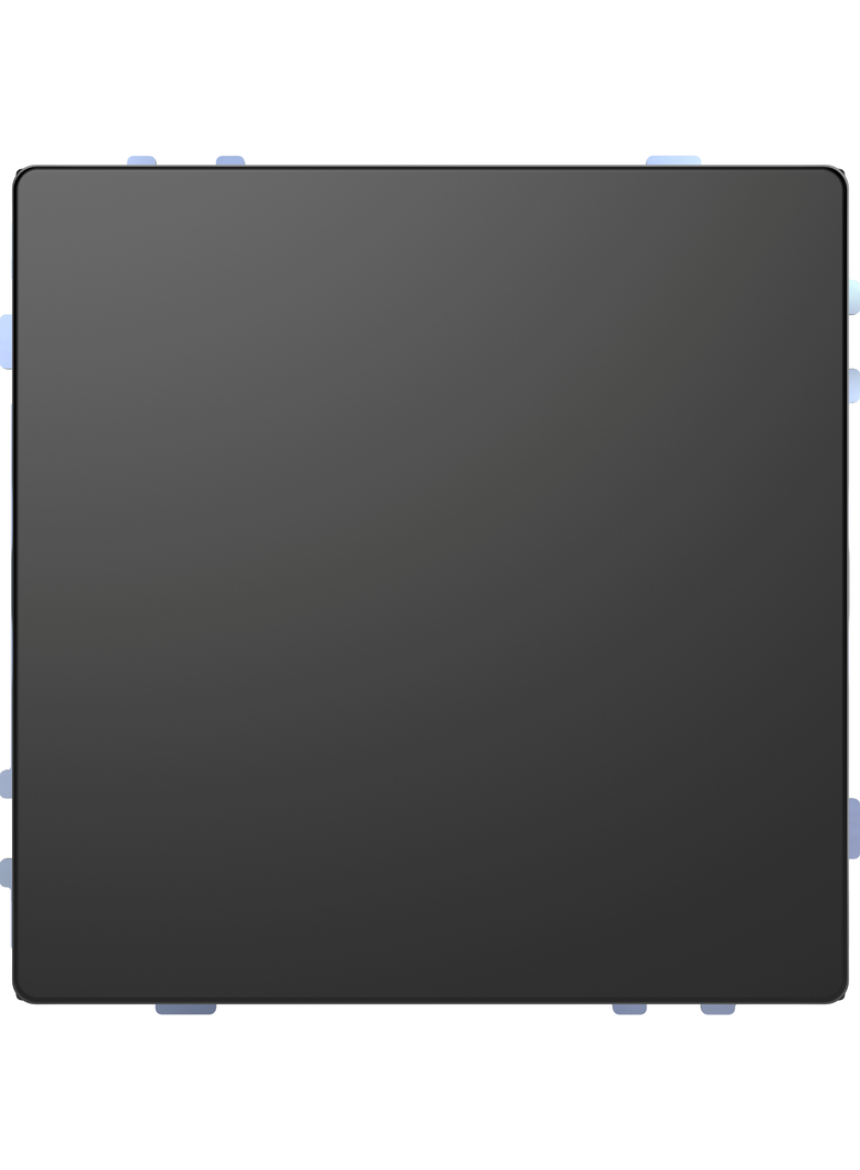 Przycisk KNX Pro T, System Design, antracyt, funkcja 1-4 przycisków, z czujnikiem temperatury