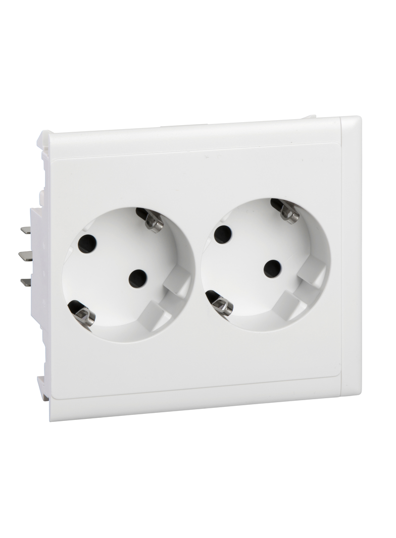 Thorsman Gniazdo slave 2x2P+PE Shucko NCS