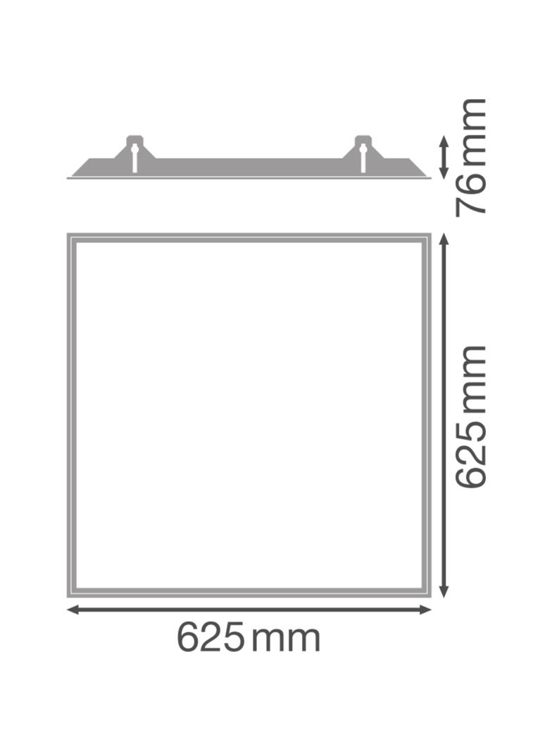 Ramka do montażu w zabudowie PANEL 600 RECESSED MOUNT FRAME