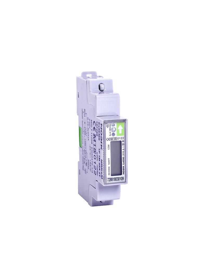 Ex9EMS 1P 1M 45A 2T Inteligentny licznik energii 1-fazowy 1-modułowy 45A dwutaryfowy wyświetlacz 107287 NOARK