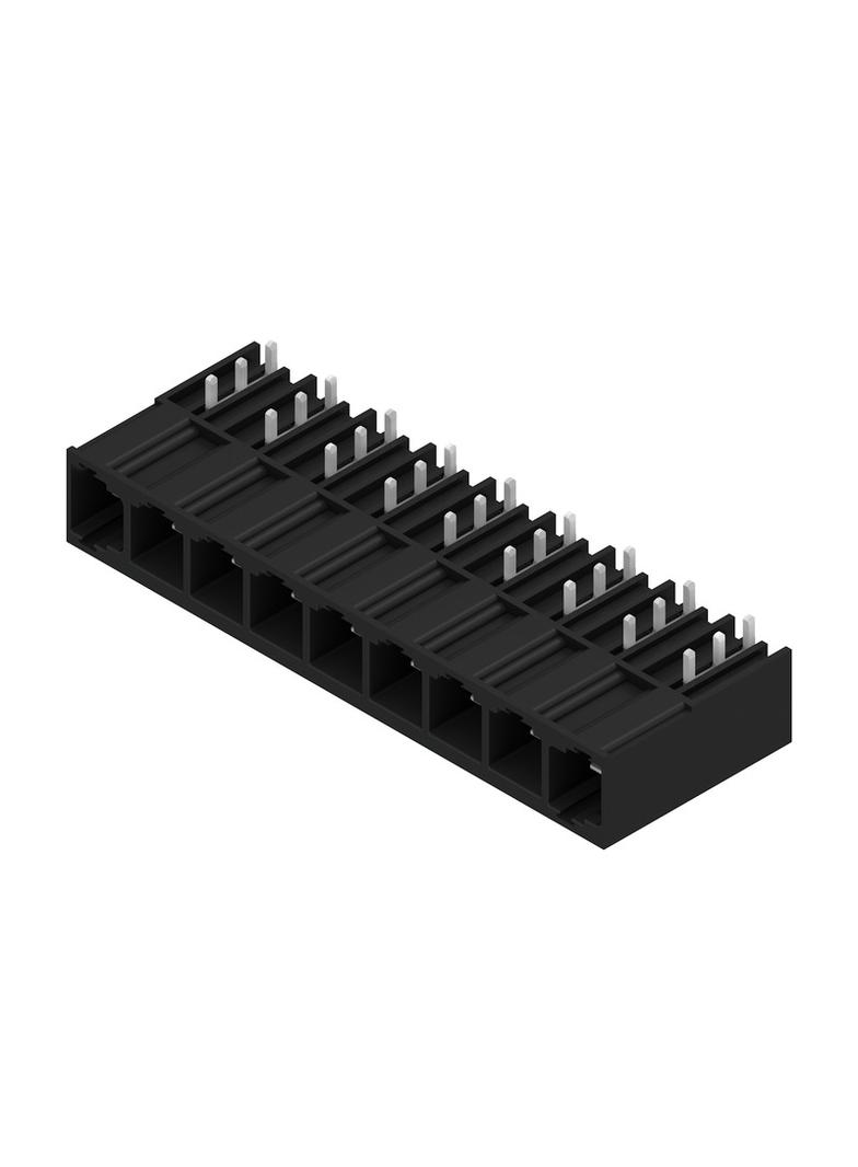 SU 10.16HP/09/270G 3.5AG BK BX Wtyki PCB (złącza płyty), 10.16 mm, Liczba biegunów: 9, kąt odejścia: 270° /18szt./ 1813560000 WEIDMÜLLER