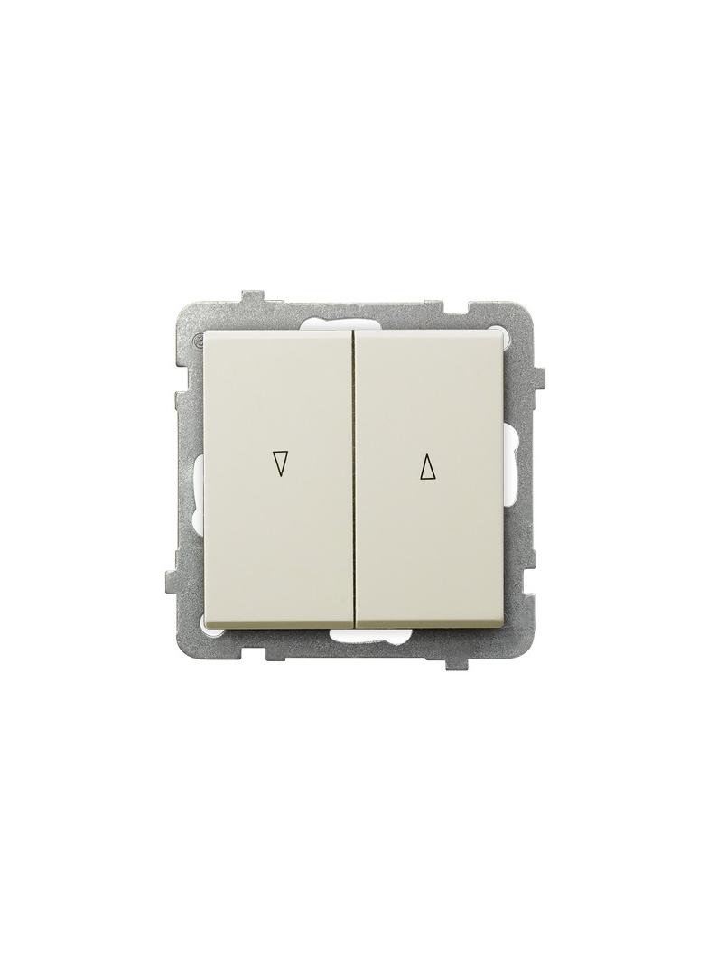 SONATA Łącznik żaluzjowy z blokadą mechaniczną - kolor ecru