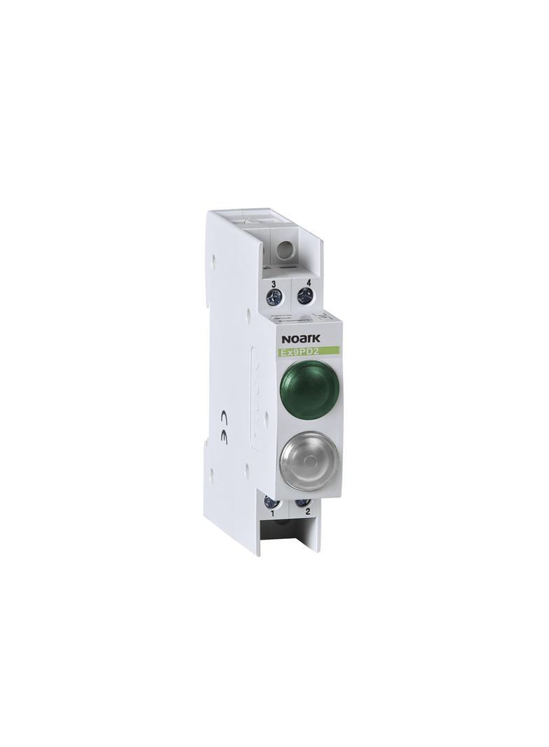 Ex9PD2gw 24V AC/DC Lampka sygnalizacyjna 24V AC/DC 1 zielony 1 biała LED 102476 NOARK