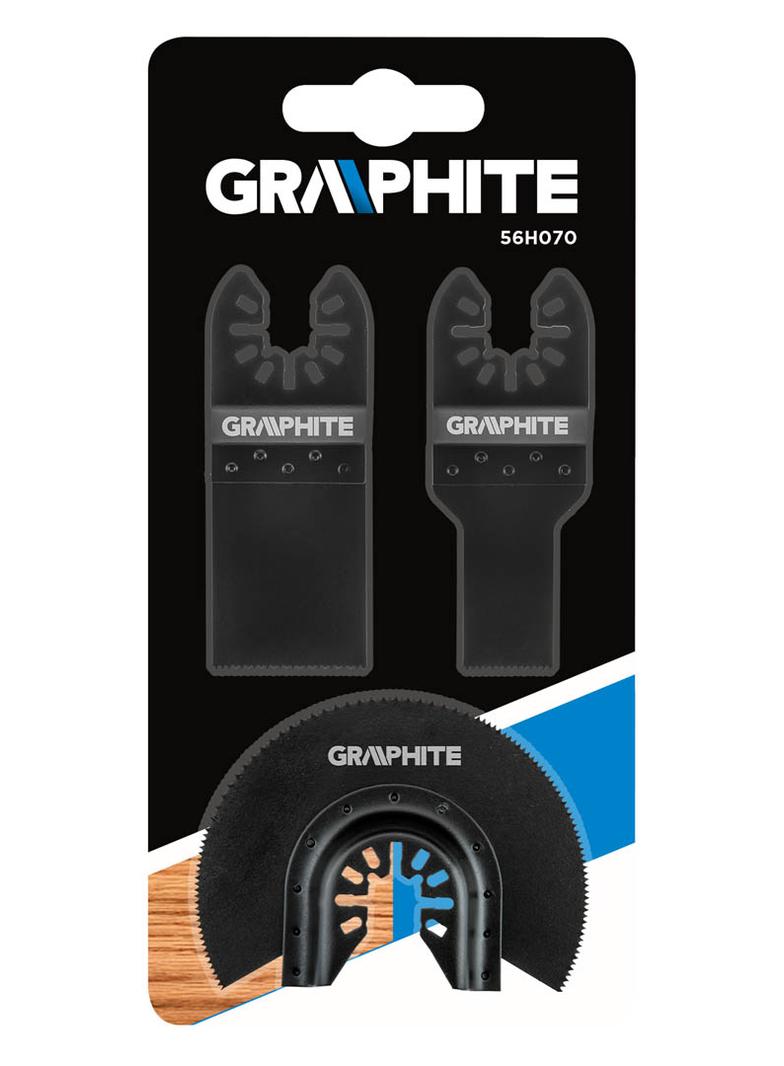 Zestaw brzeszczotów do drewna, 3 szt.