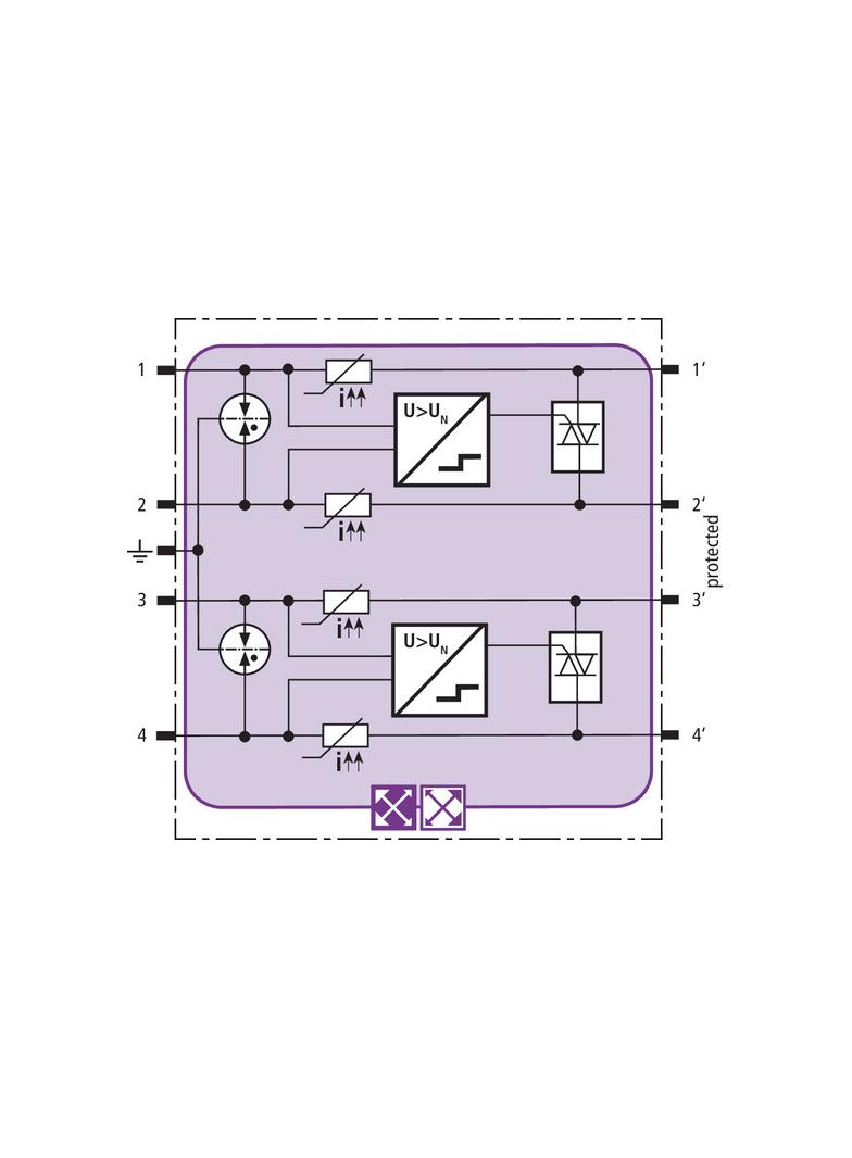 Moduł do ogranicznika przepięć BLITZDUCTOR XTU