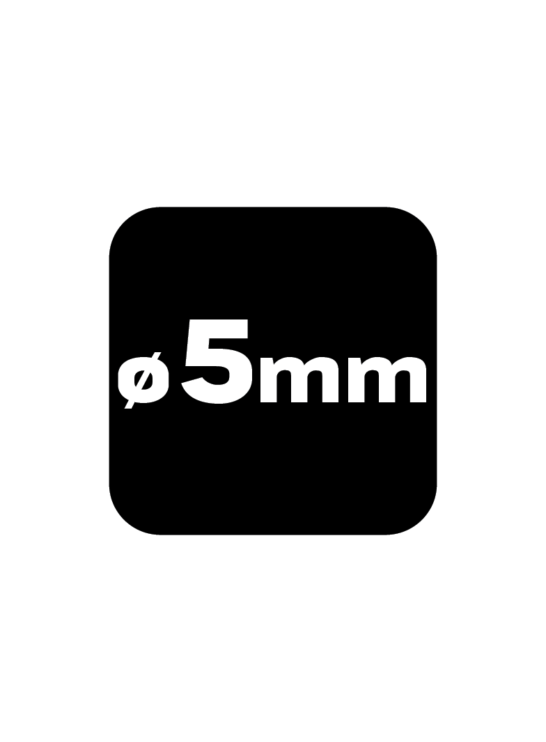 Wiertło uniwersalne HM, 5 mm