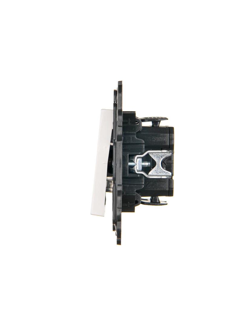 Simon 24 Łącznik krzyżowy /bez piktogramu/ z podświetleniem LED biały NW7L.01/X/11
