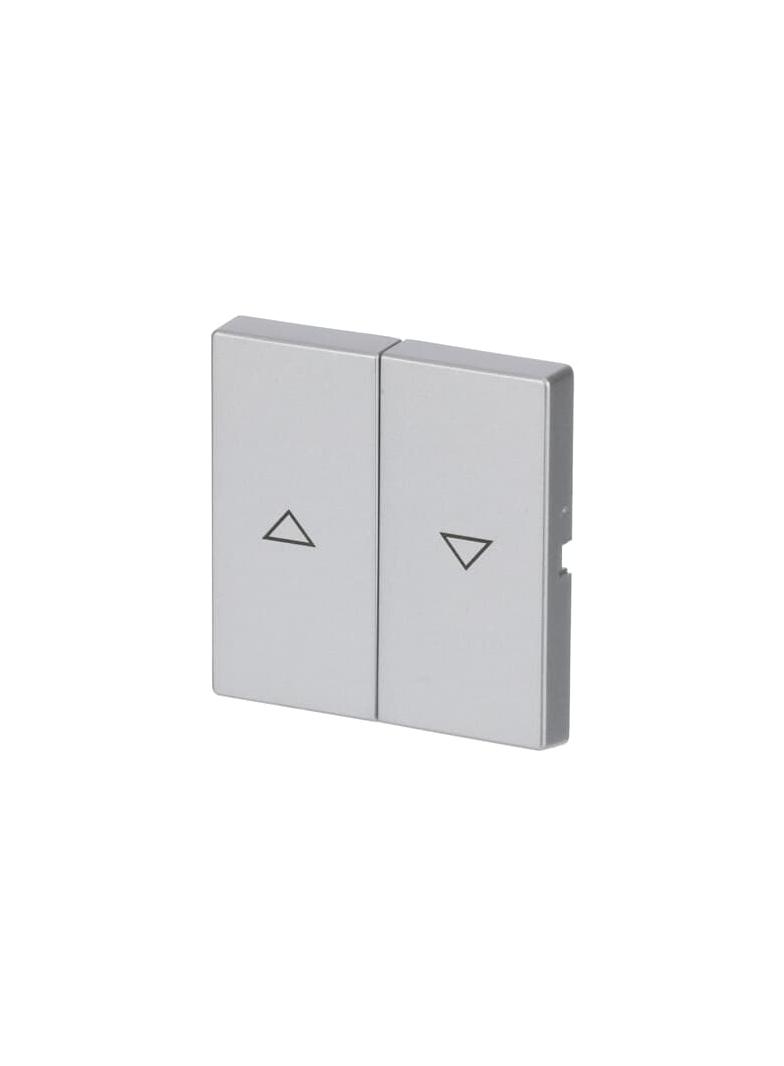 FUTURE Klawisz z nadrukiem Do wyłącznika/przycisku żaluzjowego aluminiowo srebrny