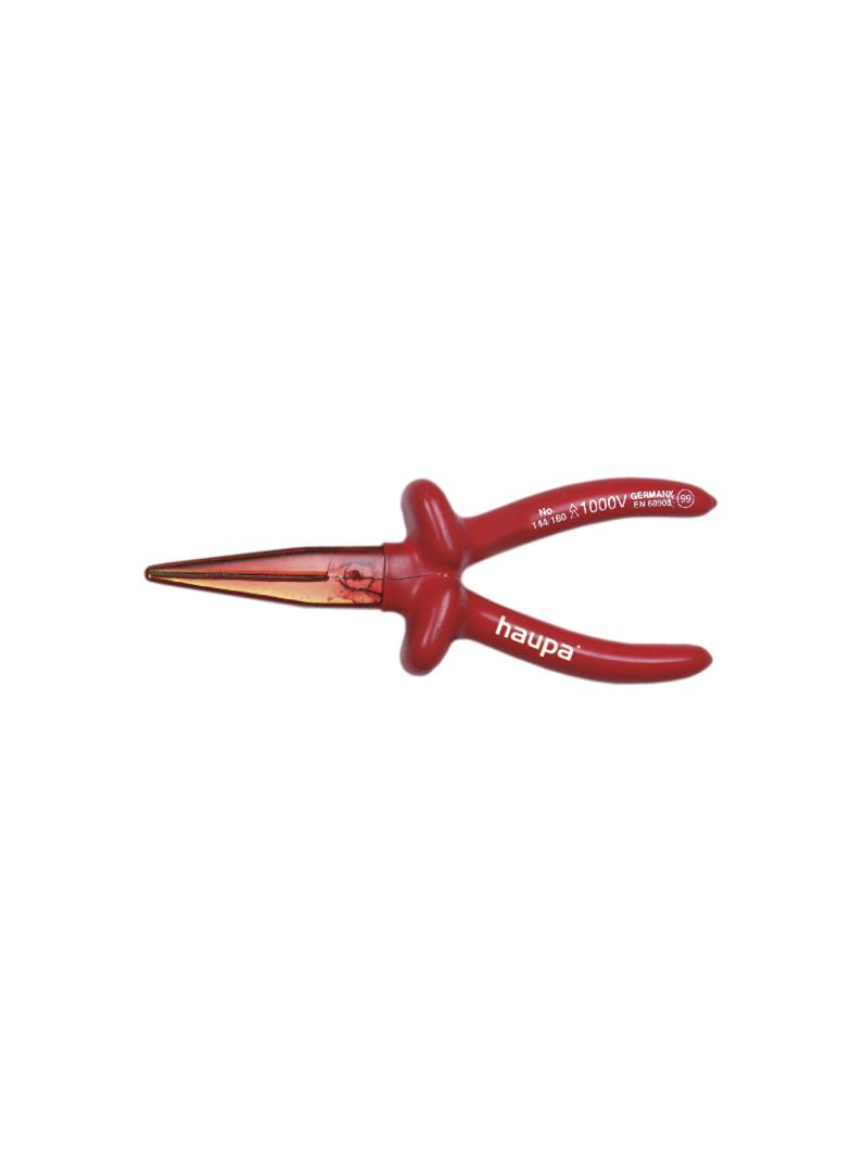Szczypce płaskie Langbecka VDE 160 mm 210300 HAUPA