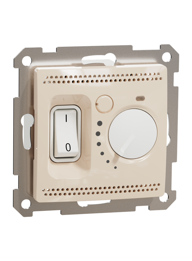 Sedna Design & Elements, regulator temperatury do ogrzewania podłogowego, beżowy
