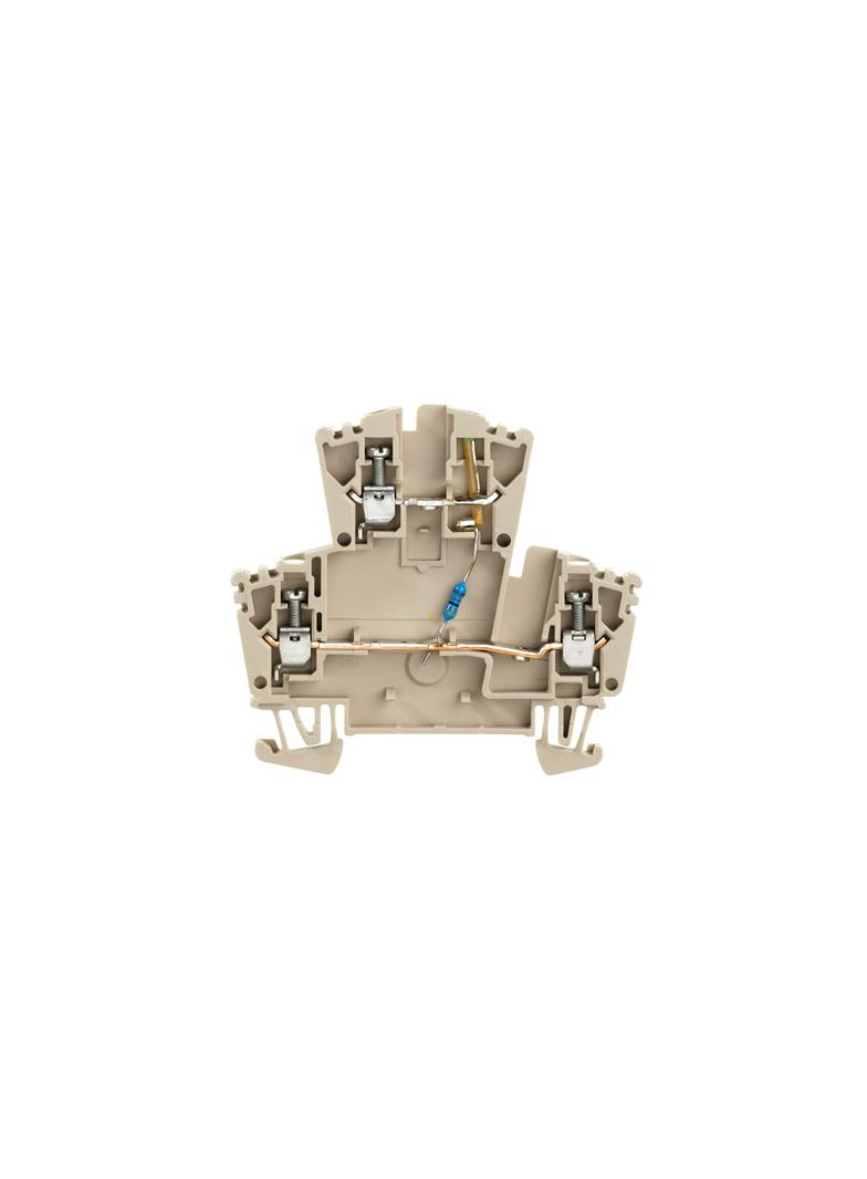 WDK 2.5 LD/GN 1R 24VDC Złączki szynowe z elementami elektronicznymi /25szt./ WEIDMULLER