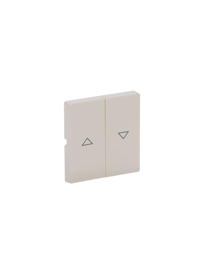 CARAT/FUTURE/SOLO Klawisz z nadrukiem Do wyłącznika/przycisku żaluzjowego kość słoniowa