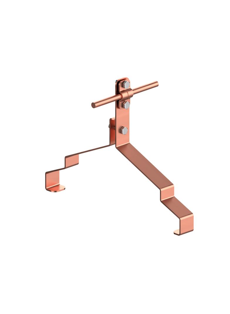 Uchwyt gąsiorowy "WZÓR 25" Z-śruba H=10 cm /CU/