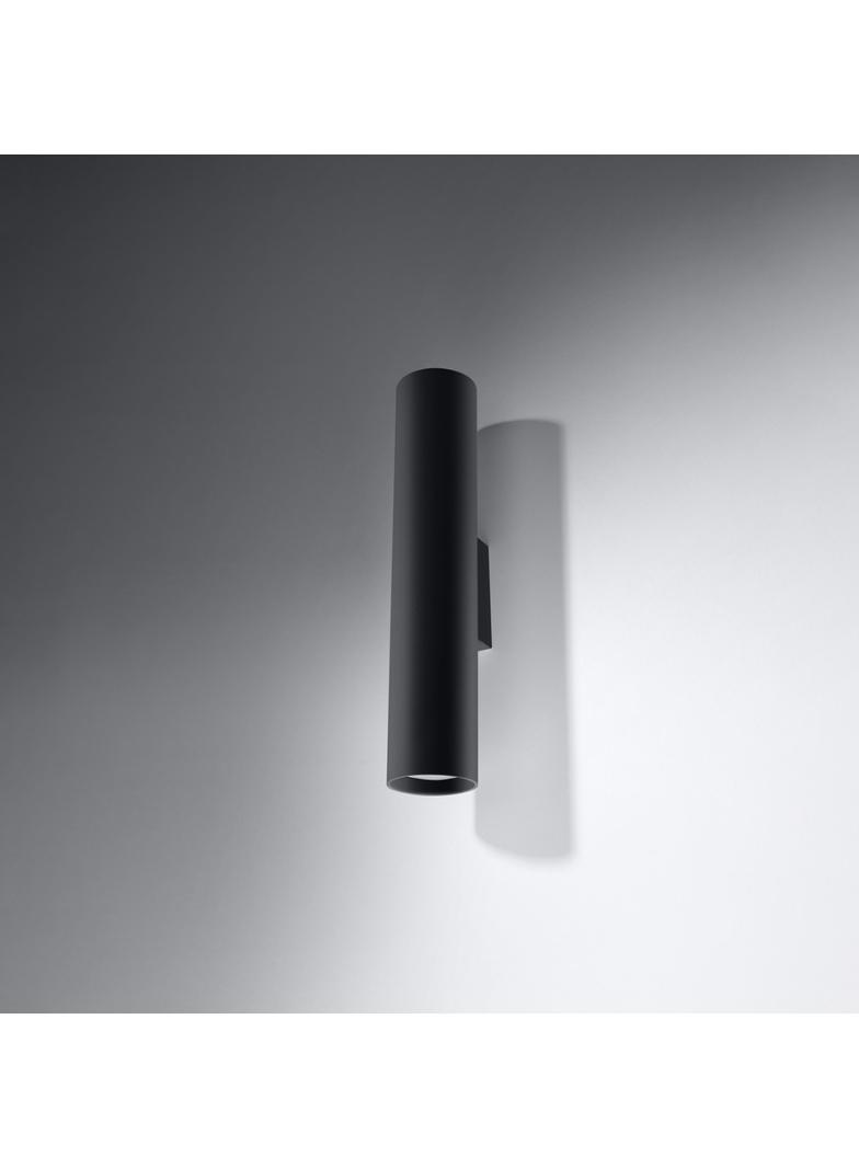 Sollux Kinkiet LAGOS 2 czarny SL.0330