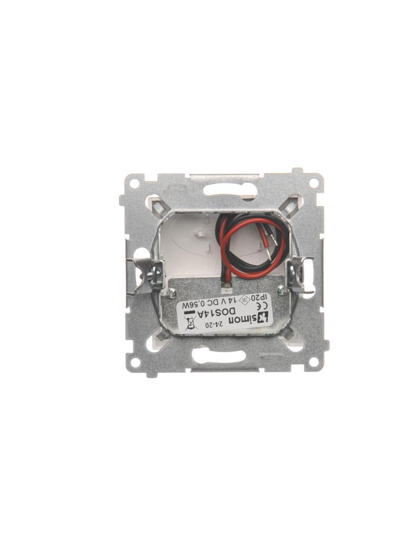 Simon 54 Oprawa oświetleniowa LED 14 V DC 0.56 W białe zimne 5900 K biały !Wymagany zasilacz 14V DOS14A.01/11 KONTAKT