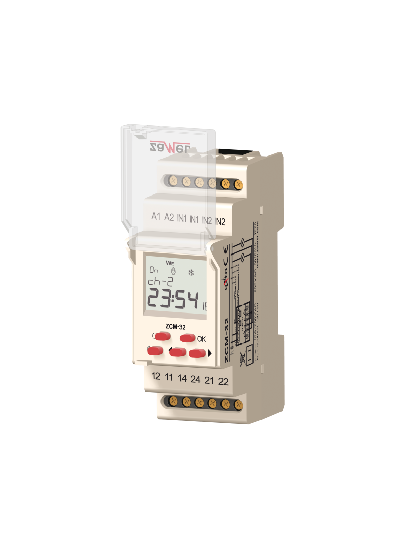 PROGRAMATOR CZASOWY ASTRONOMICZNY 2-KANAŁOWY TYP: ZCM-32