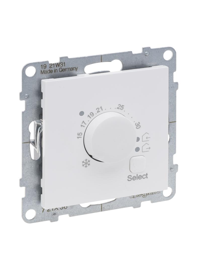 SUNO - Termostat pokojowy - zakres temperatury: 5 °C - 30 °C (+/- 0,5°C) - zasilanie: 230 V~ - 50/60