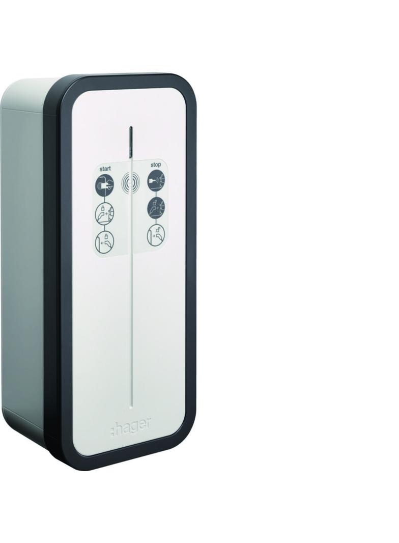 EVCS Stacja ładowania EV 1x22kW 3P T2 IP55 Z RFID