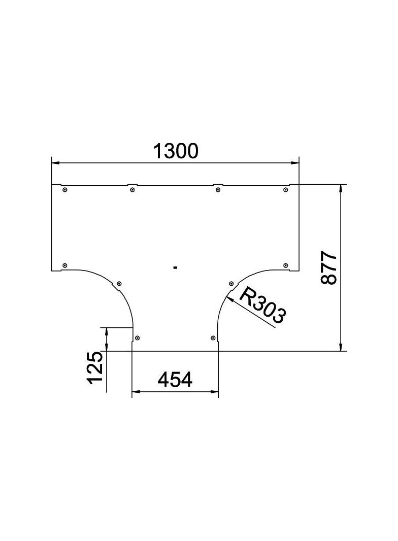 LTD 450 R3 FT Pokrywa trójnika