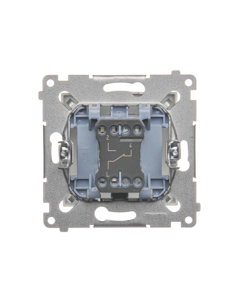 Simon 54 Łącznik schodowy 16A 250V zaciski śrubowe złoty mat DW6A.01/44 KONTAKT