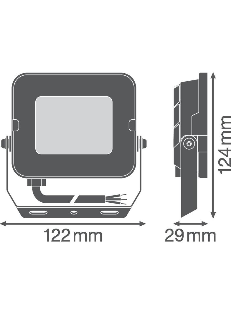 Naświetlacz FLOOD COMPACT V 20W 865 SYM 100 black