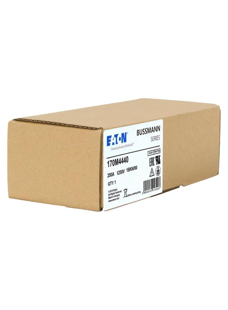 FUSE 250A 1250V 1BKN/80 AR CU Wkładka szybka 250A AC 1250V rozmiar 1 53x69x80 mm aR IEC UL 170M4440