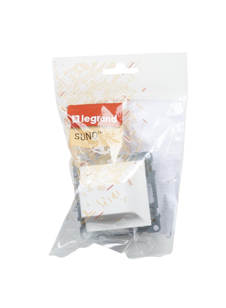 SUNO - Wyjście kablowe IP21, Biały, Legrand