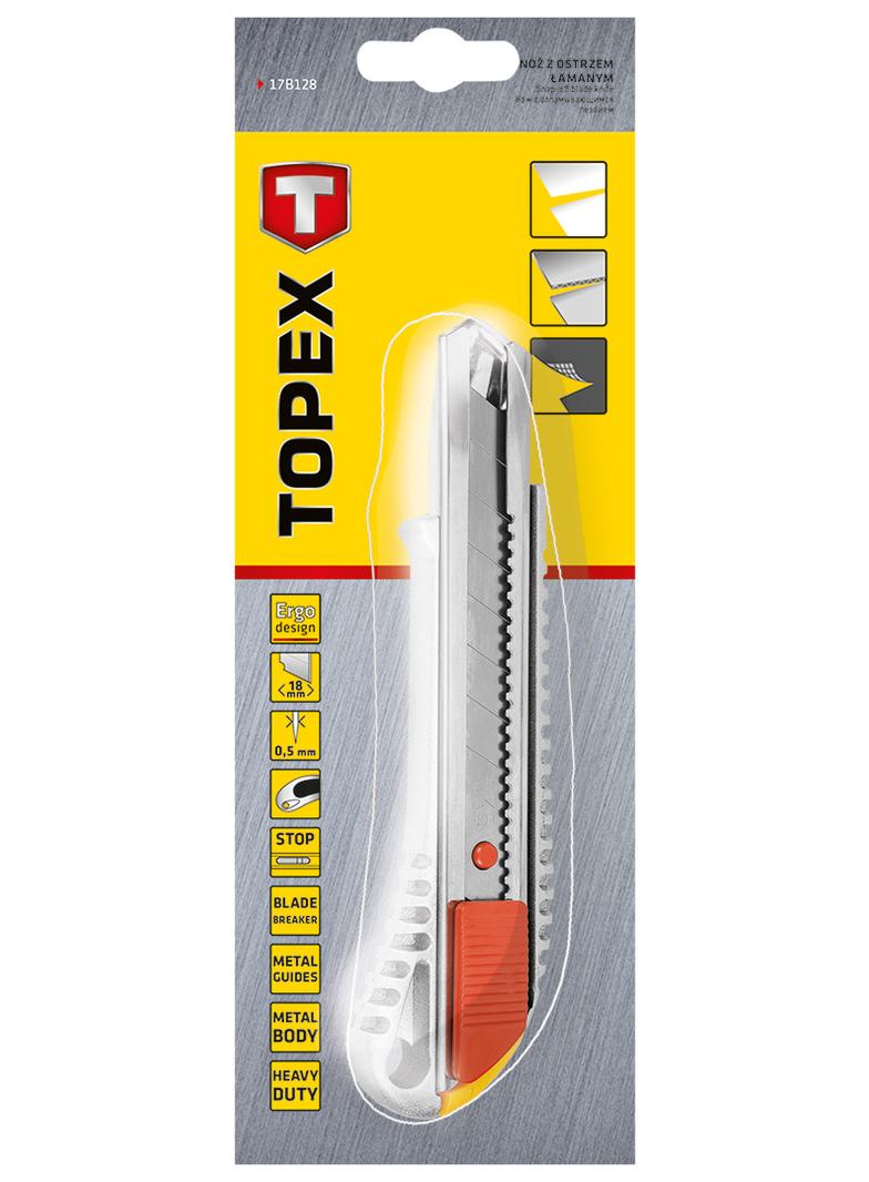 Nóż z ostrzem łamanym 18 mm