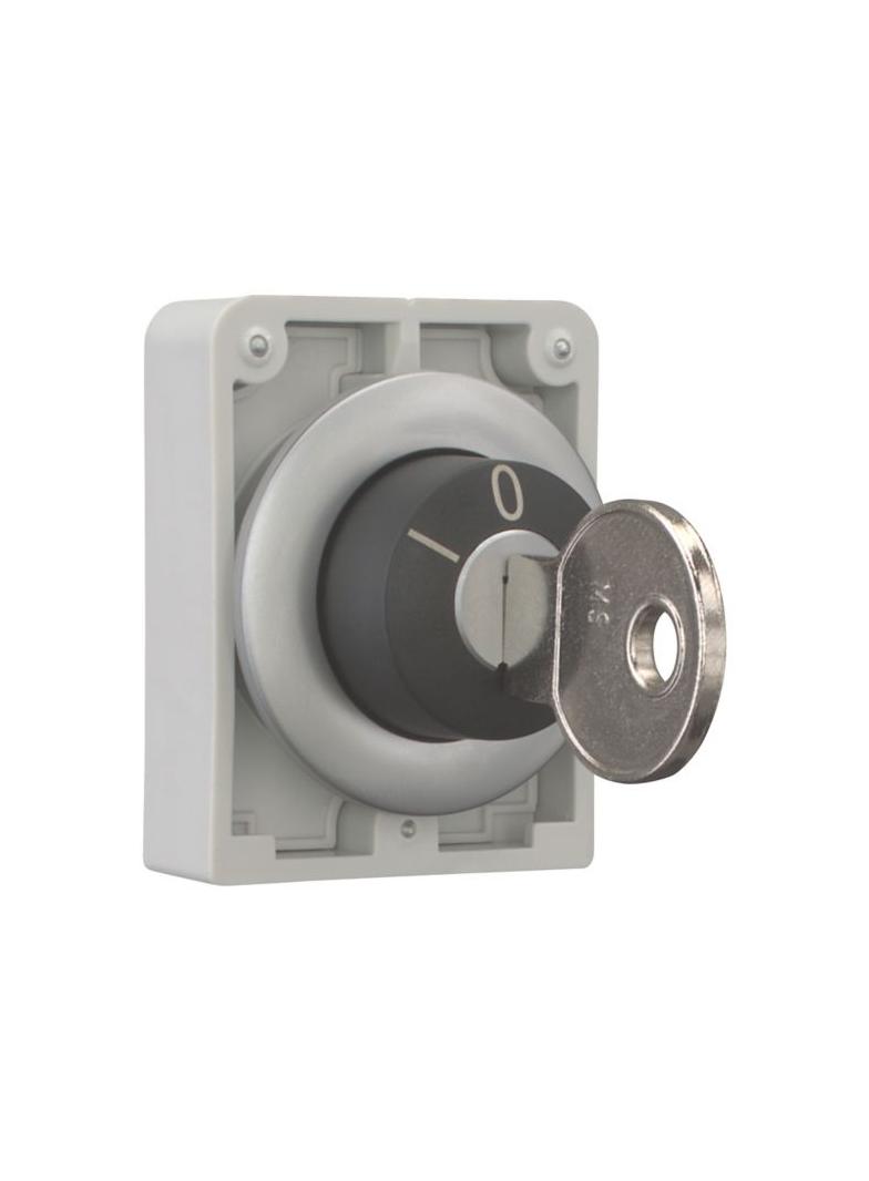 M30C-FWRS3-MS3 Przełącznik kluczykowy 30mm 3 położeniowy bez samopowrotu zamek MS3 187097 EATON