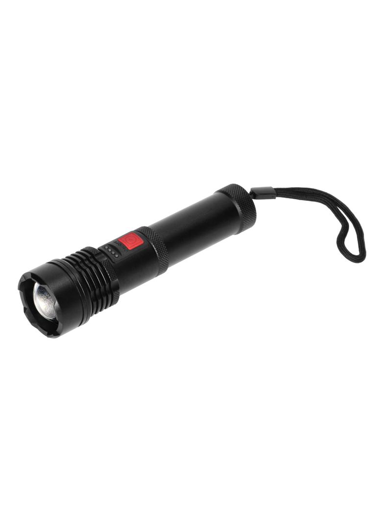 Latarka LED COB 12W z zoomem i akumulatorem 2200 mAh