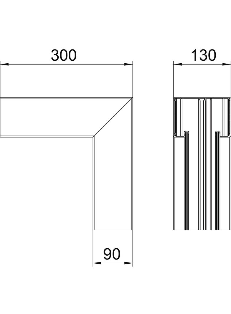 GA-SI90130RW, Naroże wewnętrzne