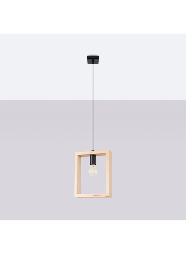 Lampa wisząca ARIES naturalne drewno