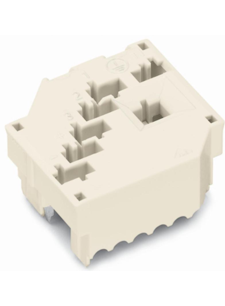 gniazdo przelotowe 5-torowe część górna