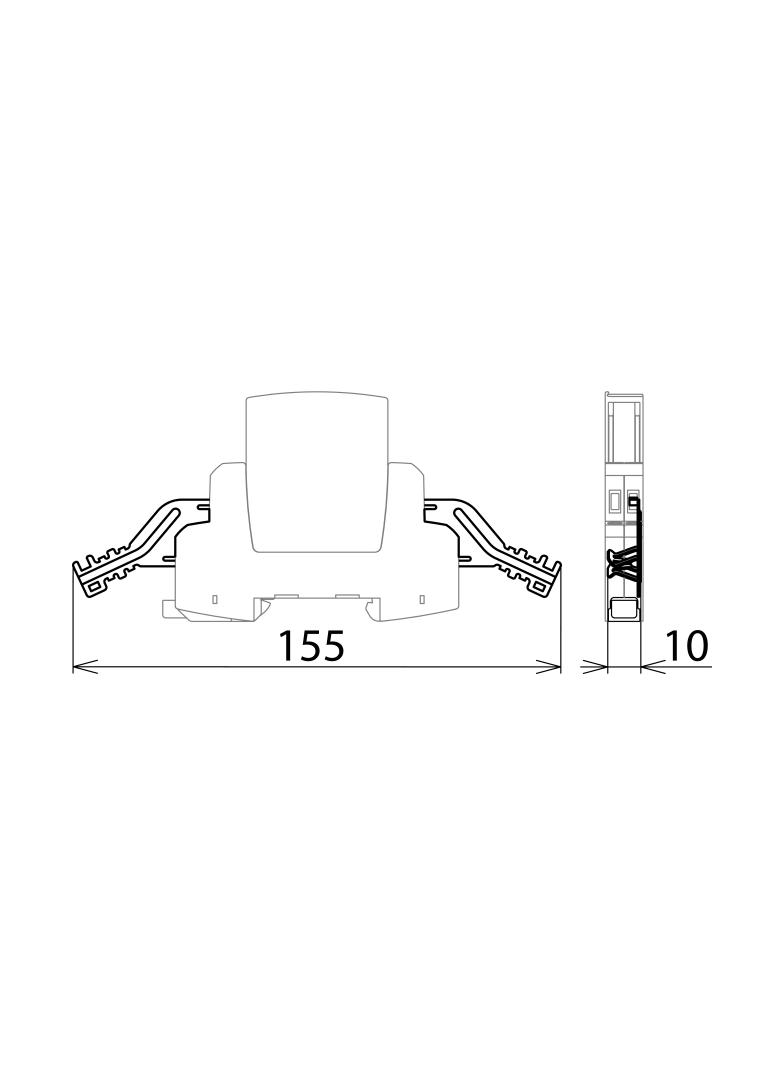 Złączki sprężyste EMV, akcesoria do BXT (2 szt.)