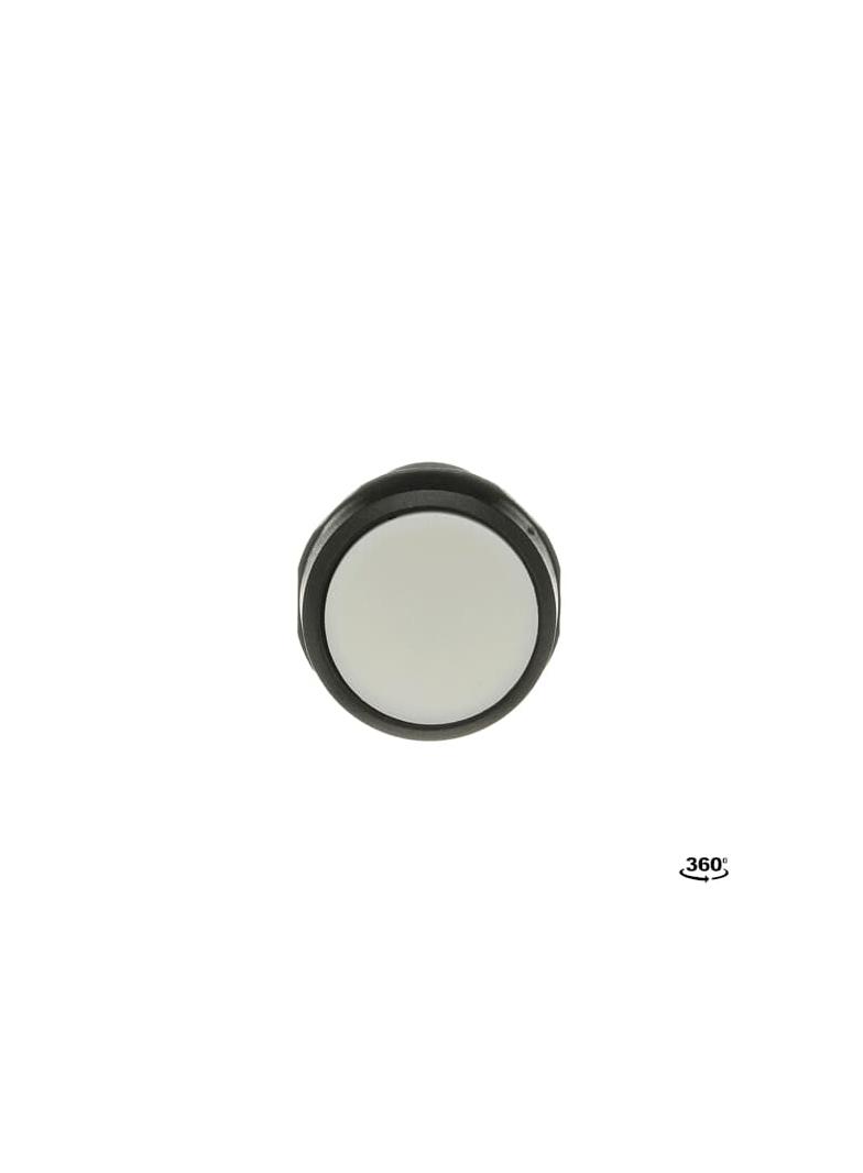 Przycisk monostabilny wklęsły 2NO biały CP1-10W-20