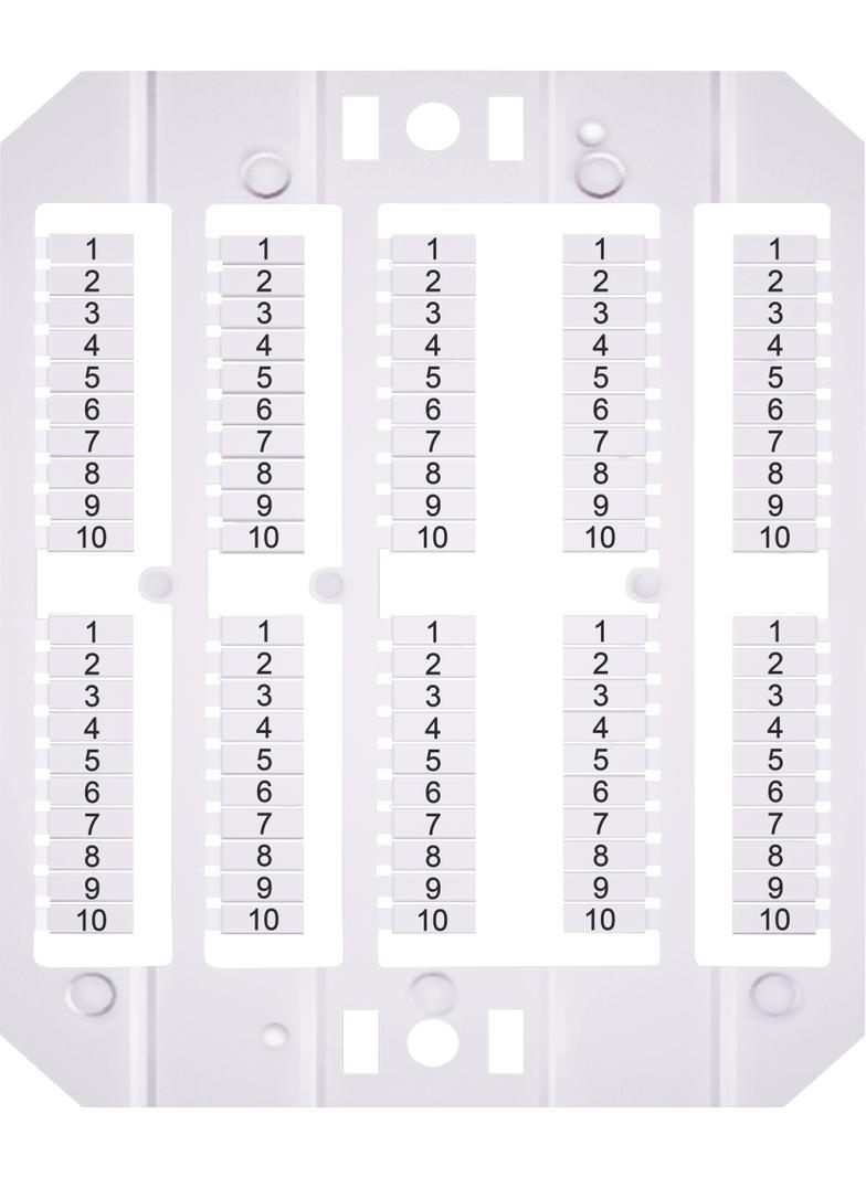 Oznacznik 1-10 (500 szt.) ESP-SHZ/1/1_10 003903196 ETI