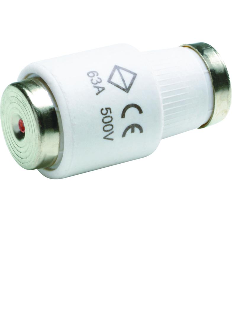 Wkładka bezpiecznikowa DIII/E33 wyk.szybkie F (Bi-Wts) 63A 500VAC LE33F63 HAGER